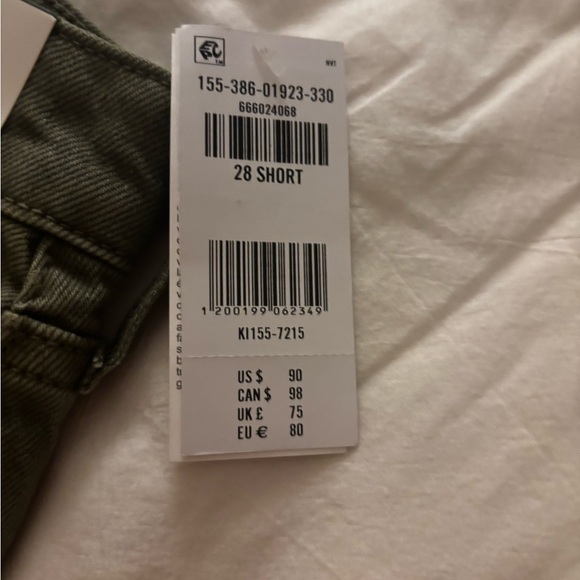 Abercrombie & Fitch Women's High Rise Wide Leg Jeans Size 28 - Picture 5 of 5